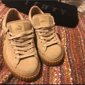 FENTY PUMA Tan Creepers